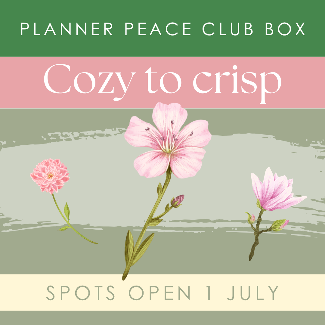Planner Peace Club - Join Here