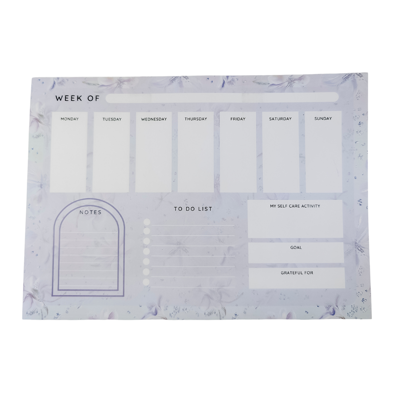 A4 Weekly Planner Desk Notepad