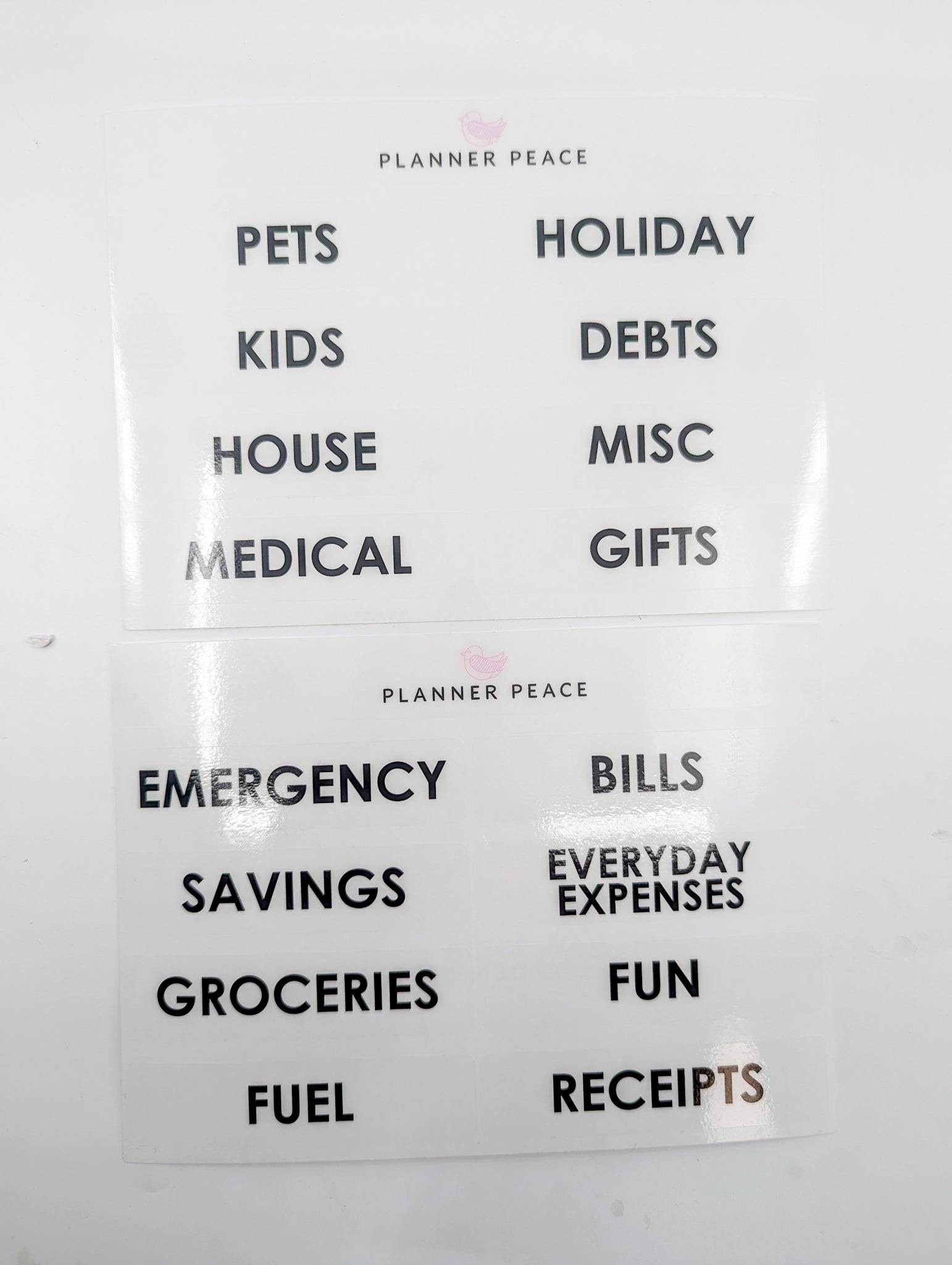 Budget Binder (Cash Envelope Method) - B6 size to fit in your handbag