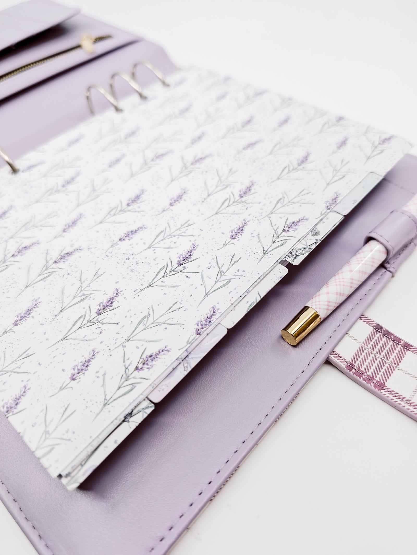 Lavender and Butterflies 6 Tab Dividers