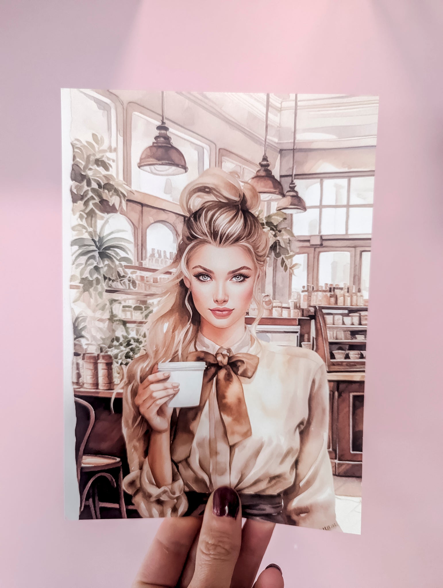 A5 Coffee Girl Dashboard (A5 size)