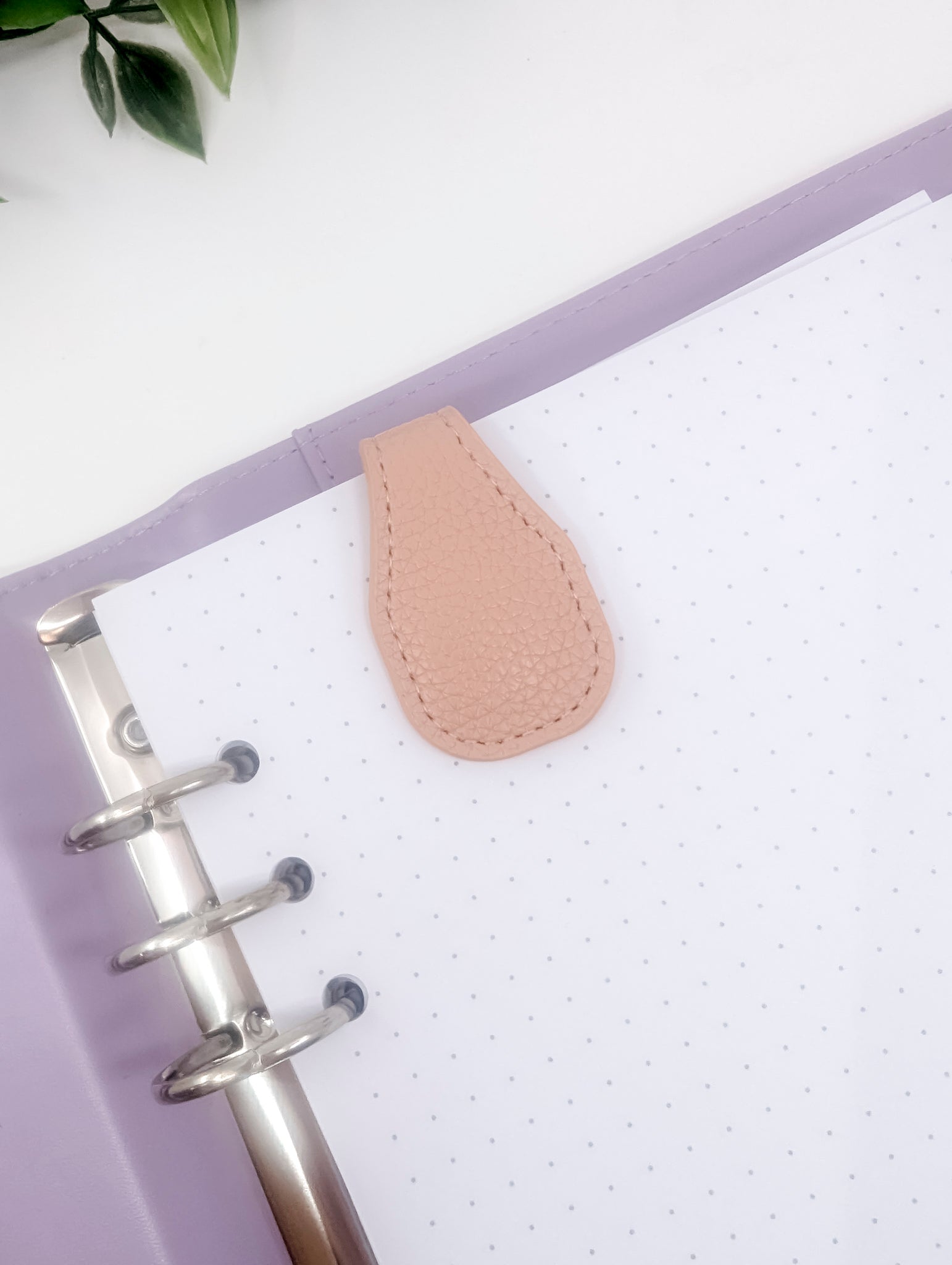 Magnetic Page Marker - Peach