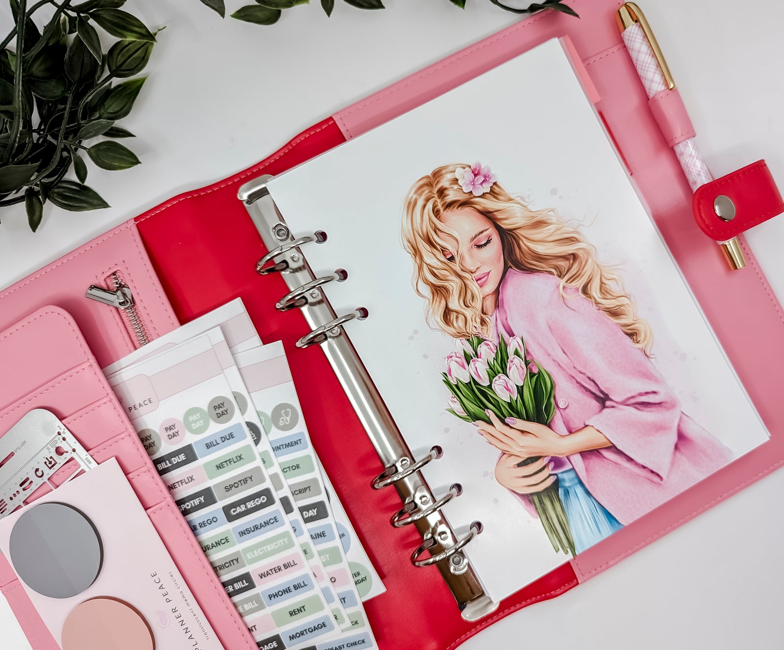 Strawberry Sweets A5 Planner