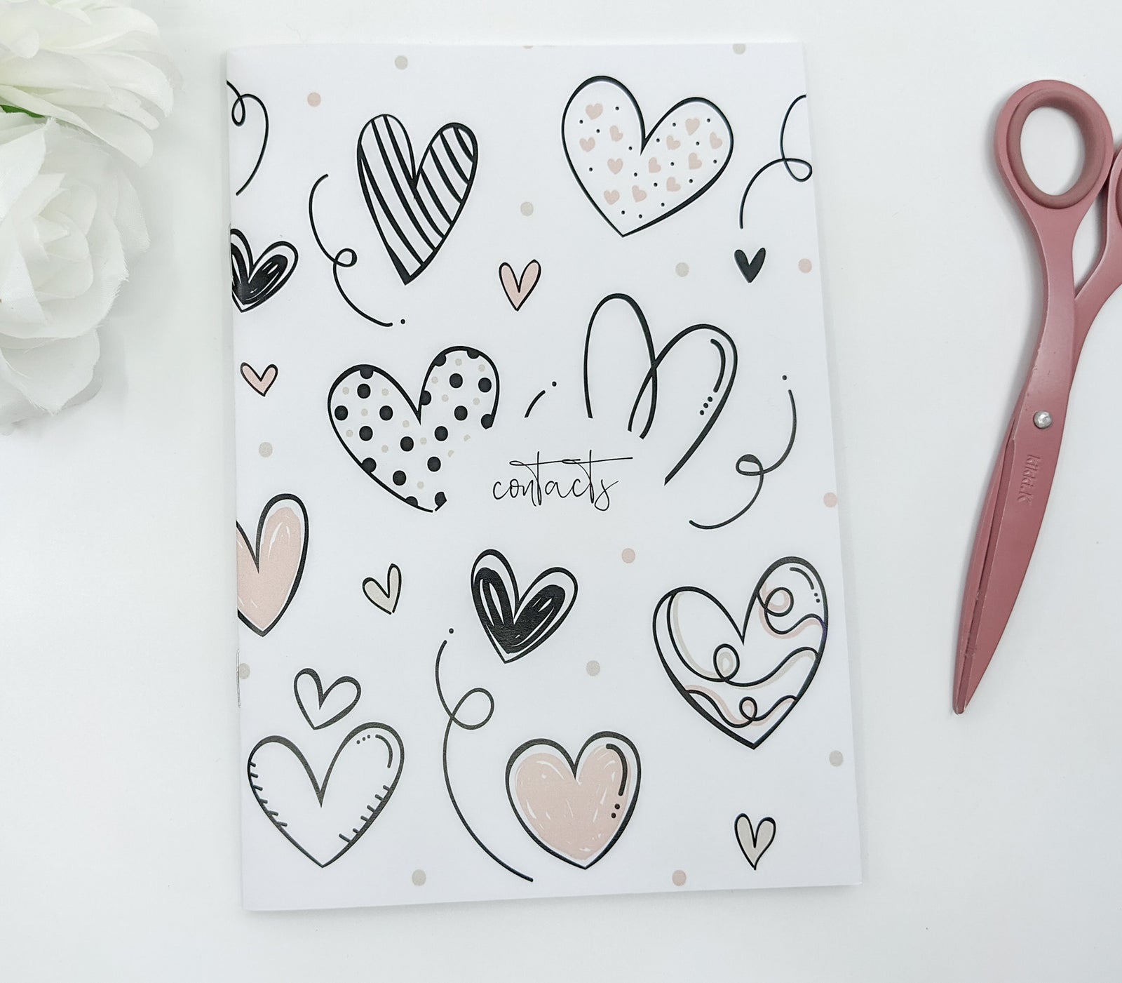 Contacts & Addresses A5 Traveler's Notebook Inserts