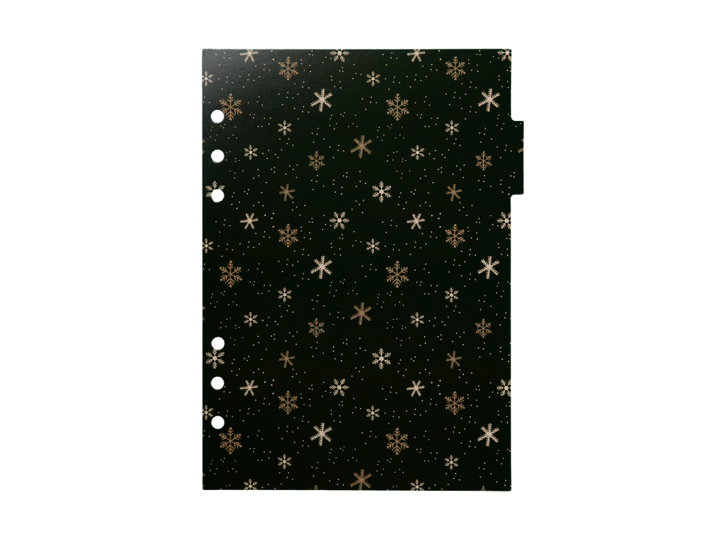 A5 Planner Dividers - Santa's Forest
