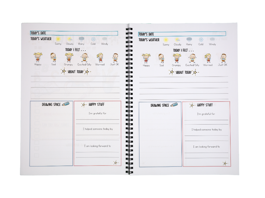 Kids Daily Planner Notebook by Planner Peace Australia
