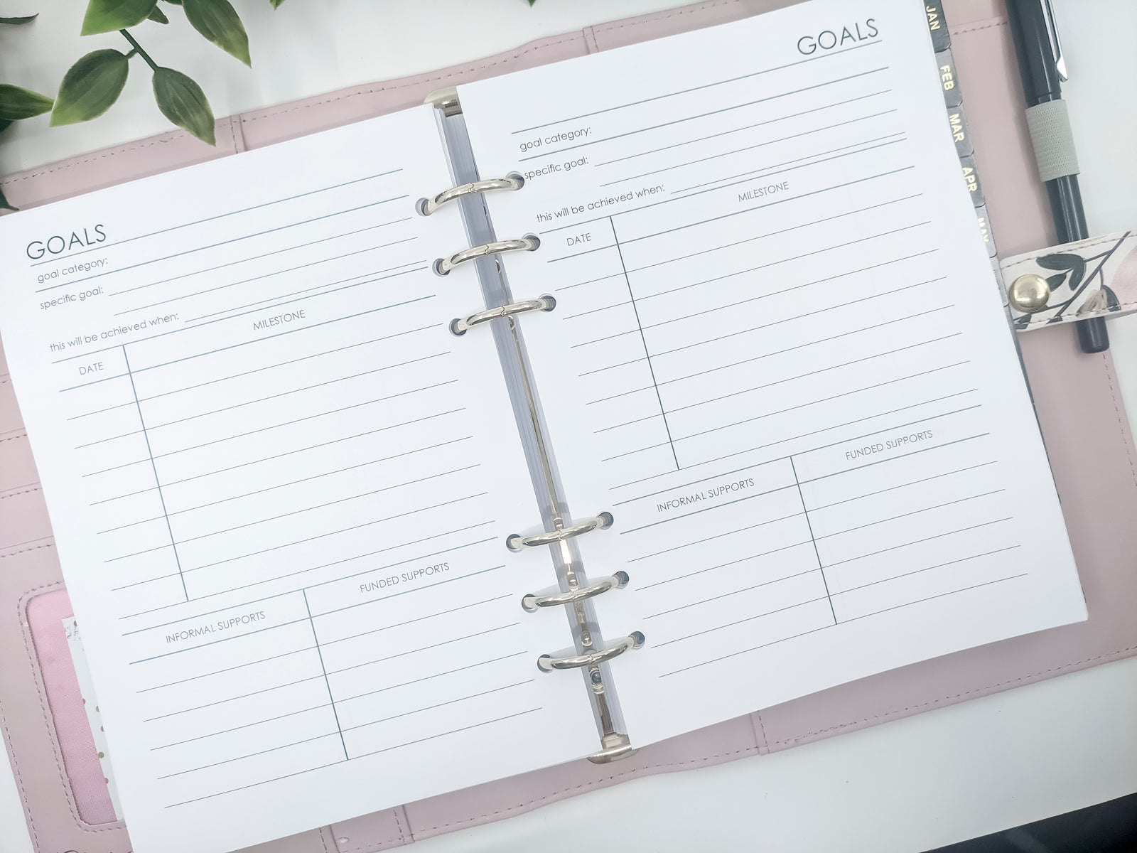 NDIS Planner Refill pack for NDIS