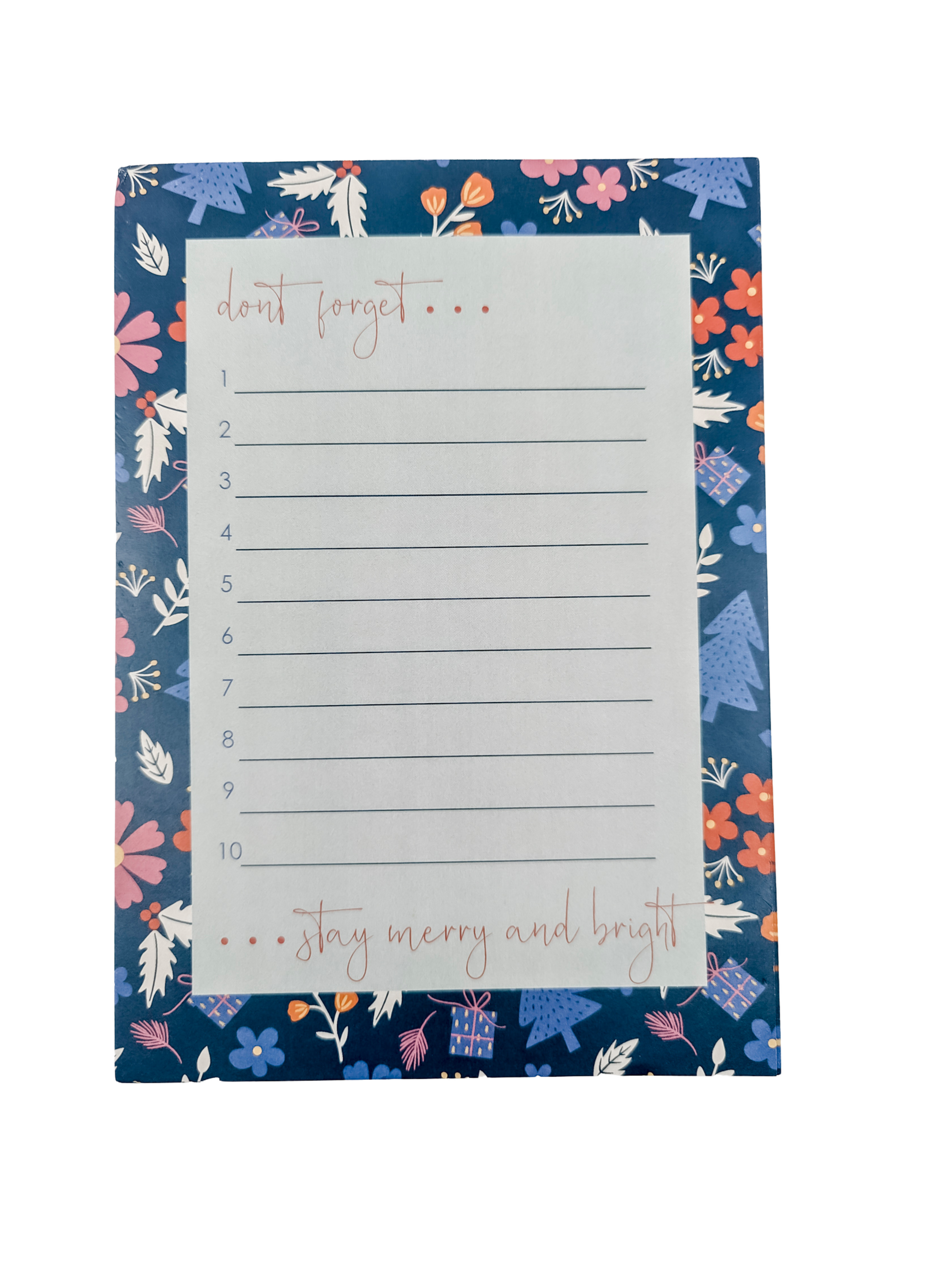 A5 Merry and Bright Notepad