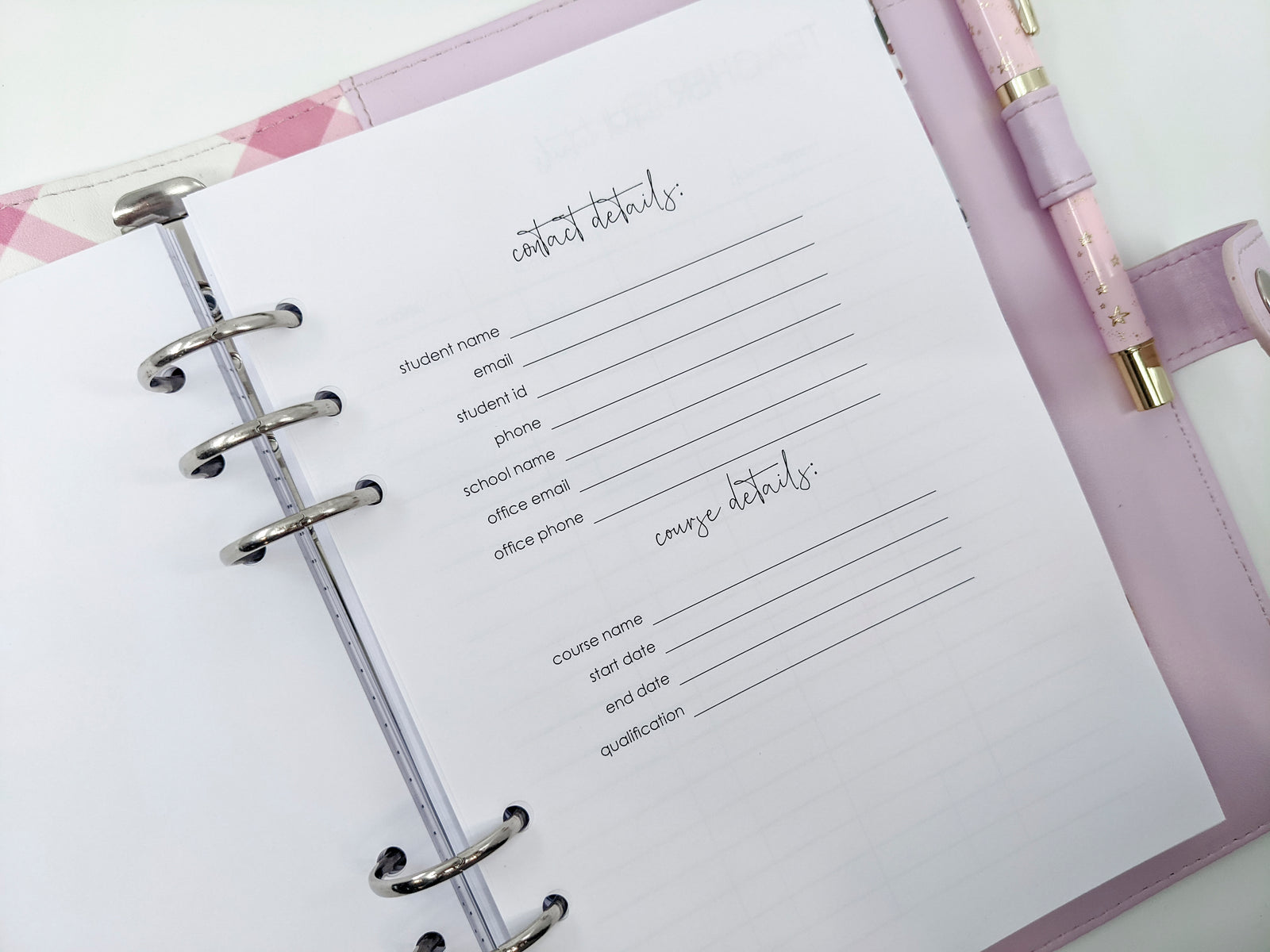 Study planner bundle for university students by Planner Peace Australia