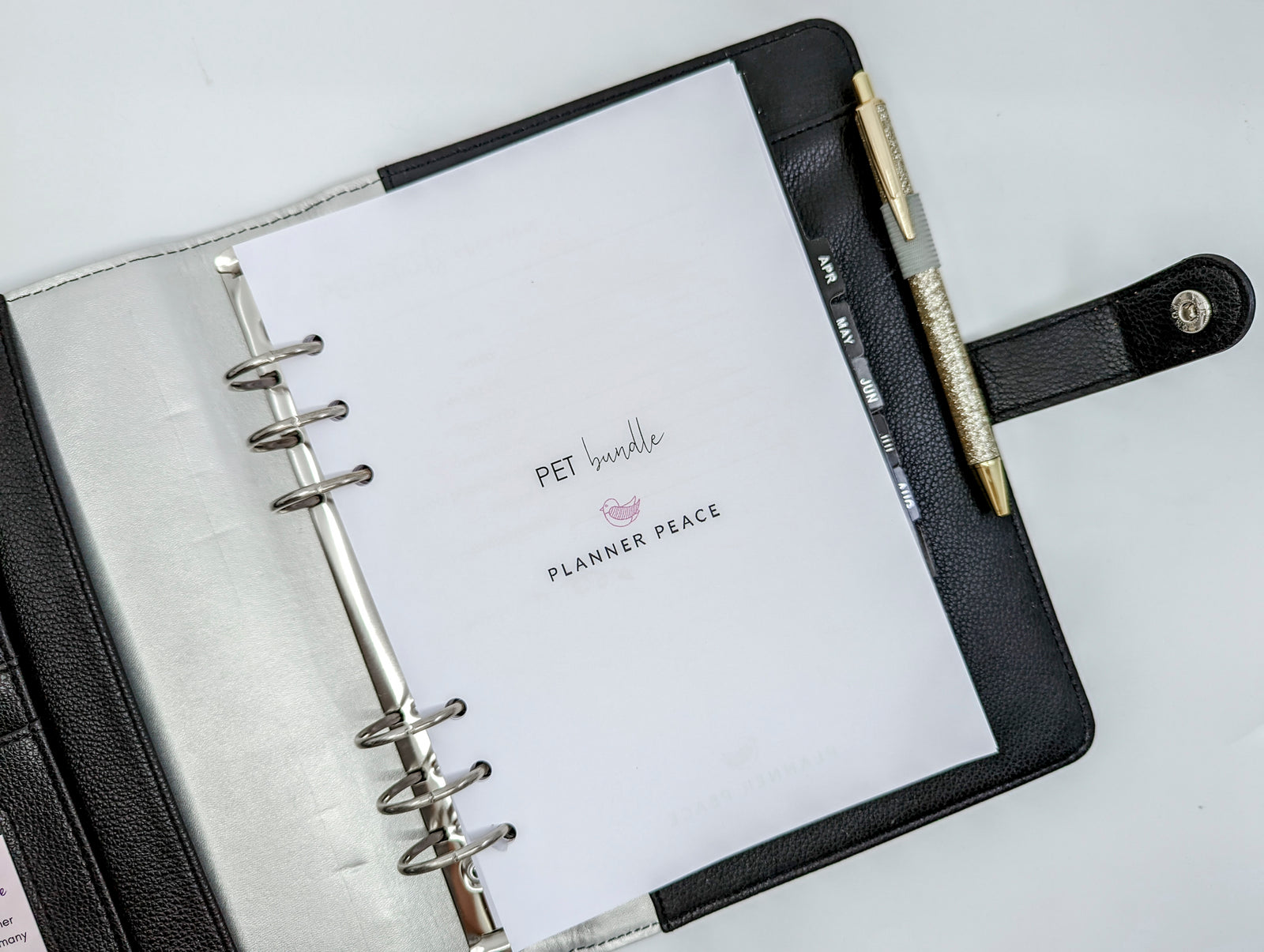 A5 Pet Planner inserts
