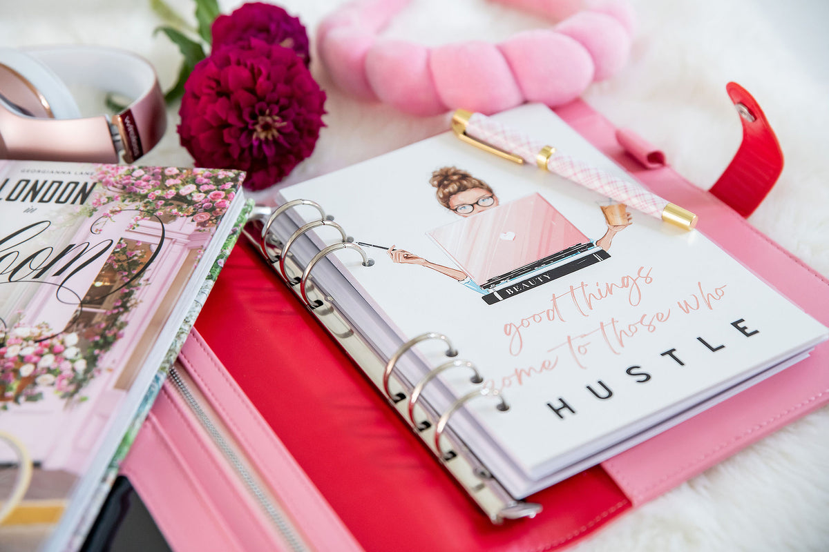 Good Things Come to Those Who Hustle Dashboard (A5 size)