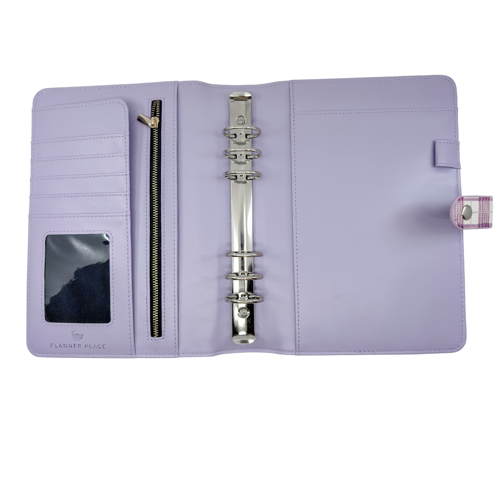 "Check Me Out" 6 Ring A5 Planner Cover - pre-order