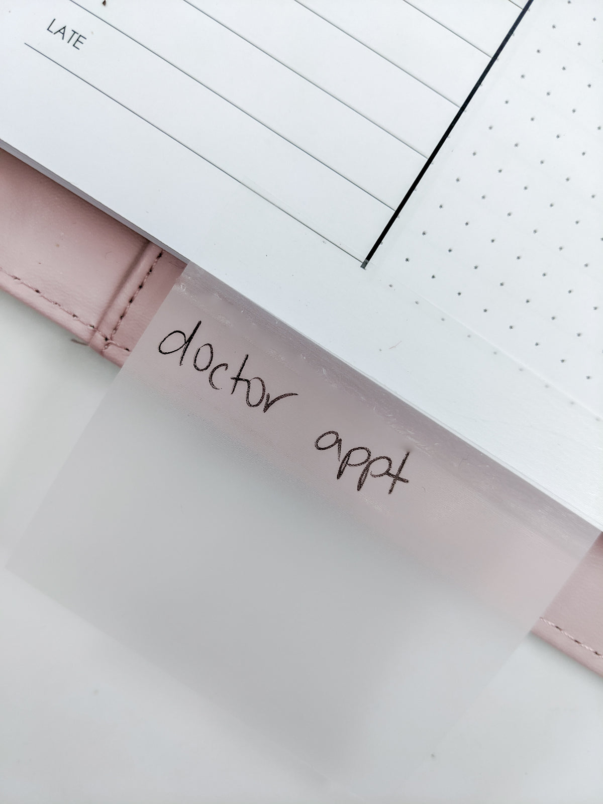 Clear Transparent Sticky Notes