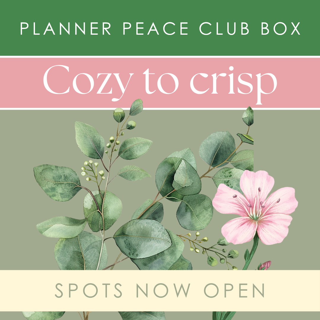 Planner Peace Club - Join Here