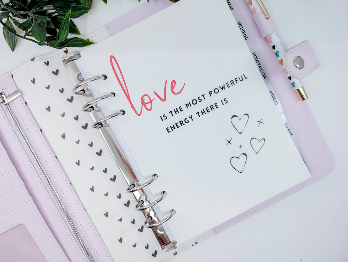 A5 Love is The Most Powerful Energy Dashboard (A5 size)