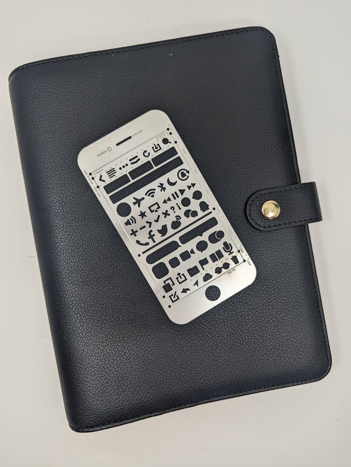 Planner Icon Stencil