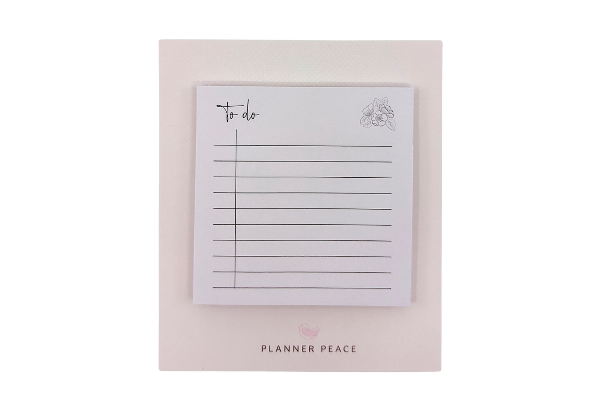 Cute To Do List Sticky Notes