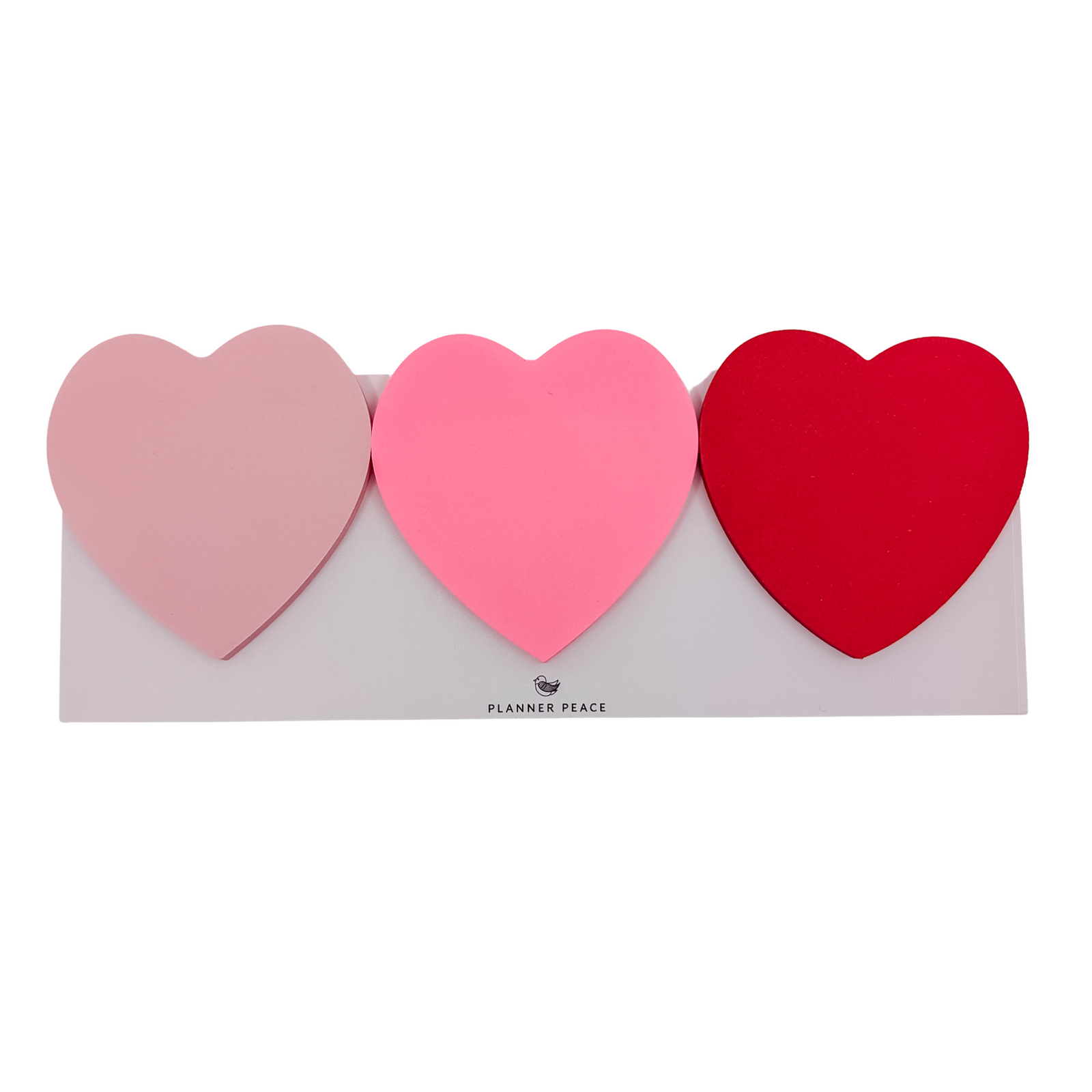 Heart Sticky Notes Trio