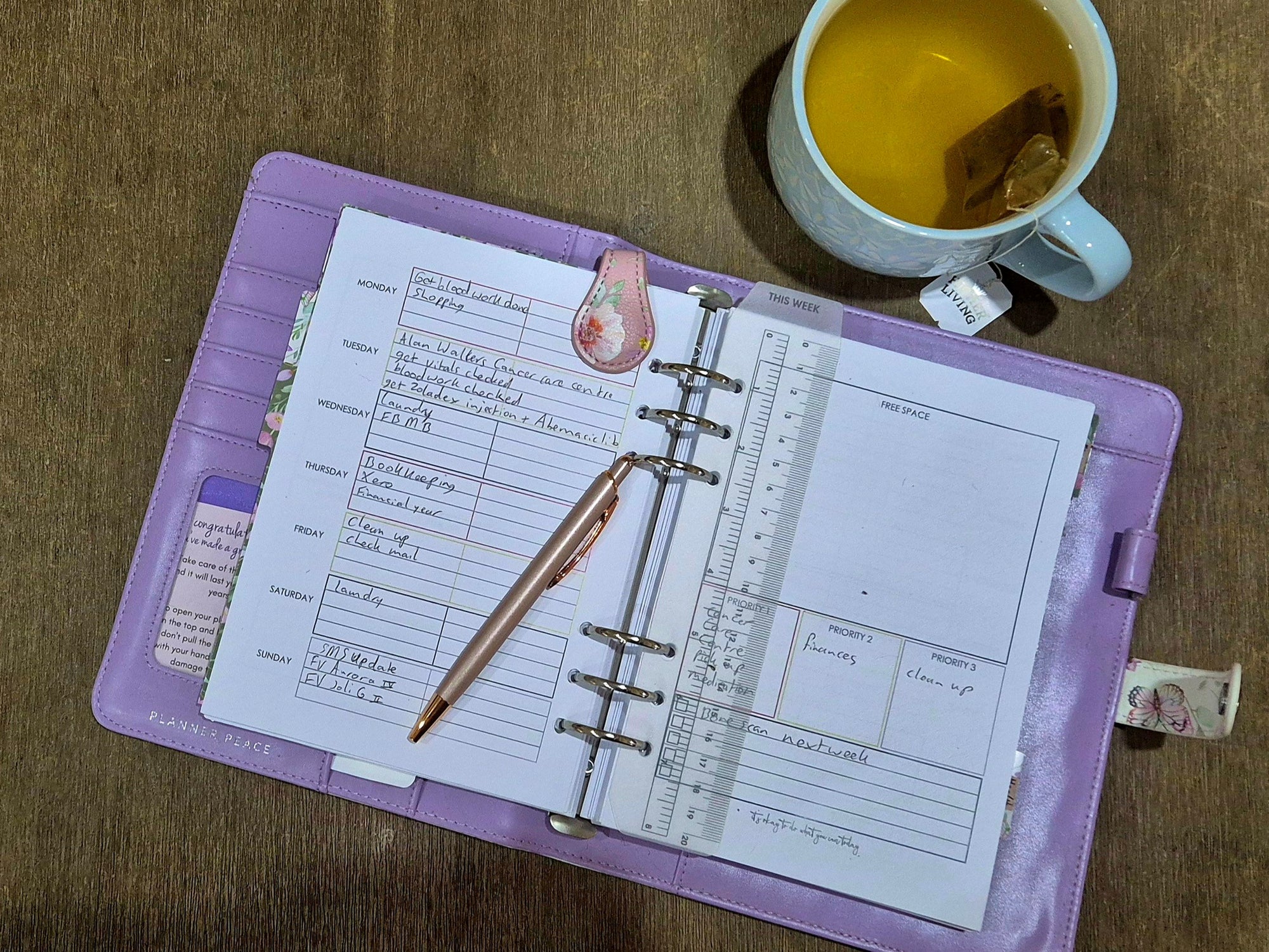 ADHD Planner Bundle (Planner and Dividers included)