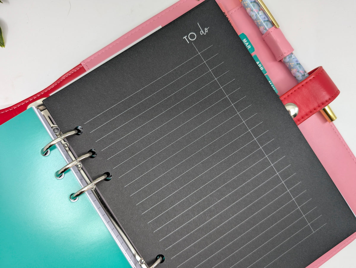 A5 Blackout To Do List