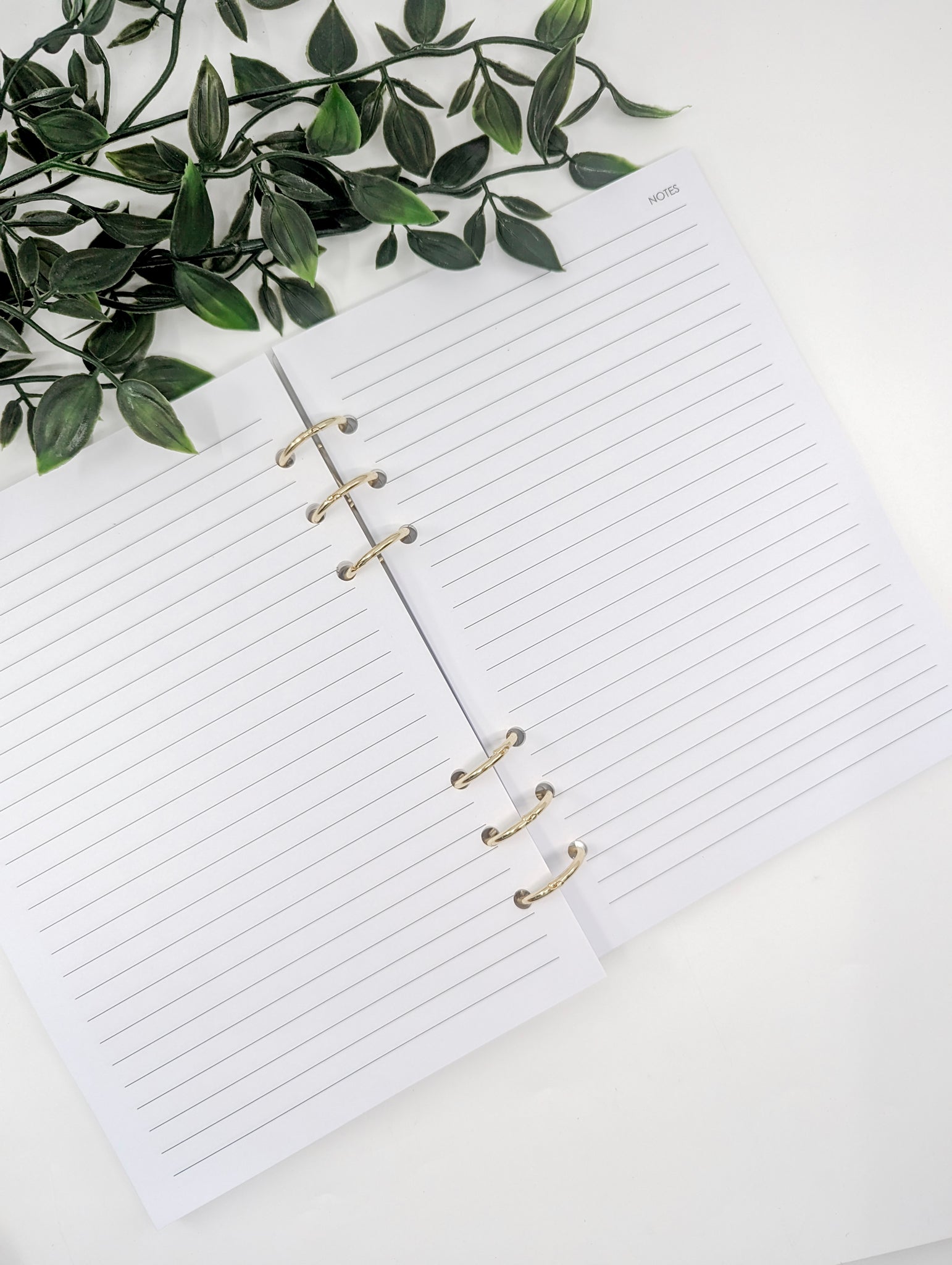 DIY Binder or Notebook Kit - Back and Front Cover and Binder Rings