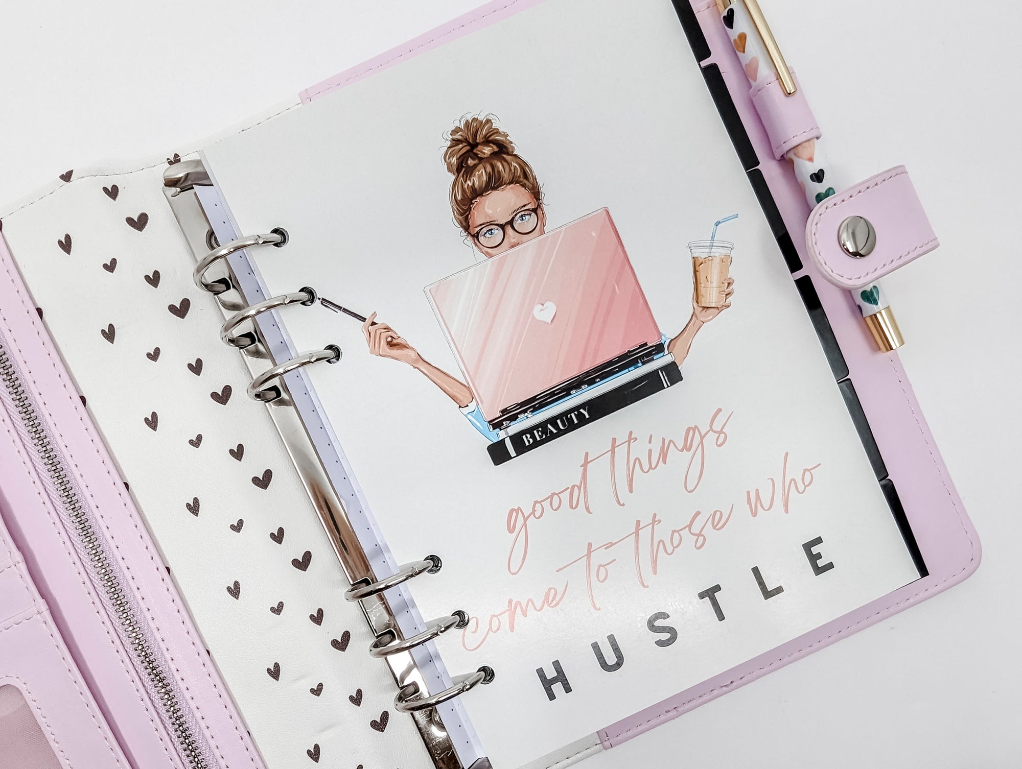 Good Things Come to Those Who Hustle Dashboard (A5 size)