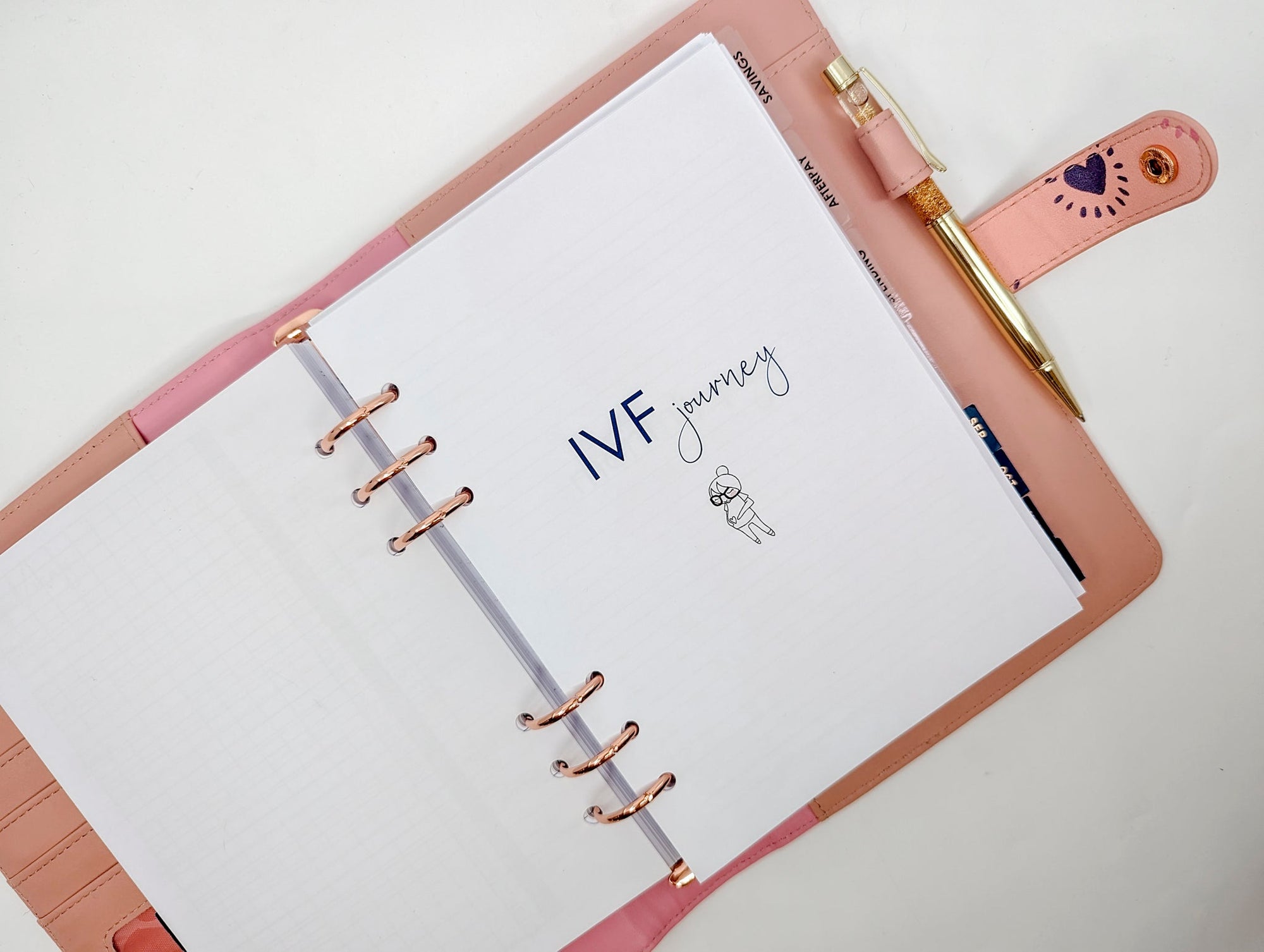 IVF Planner Bundle - Planner and Dividers Included