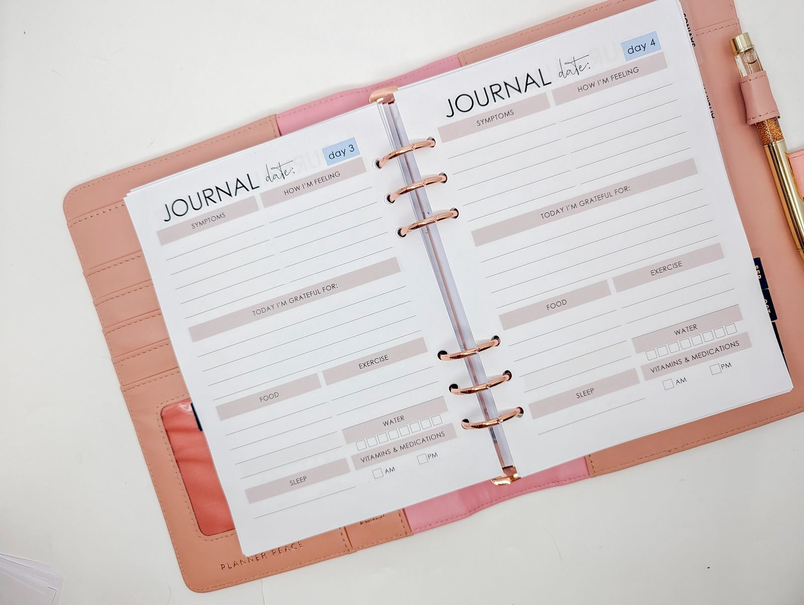 IVF Planner A5 Insert Set