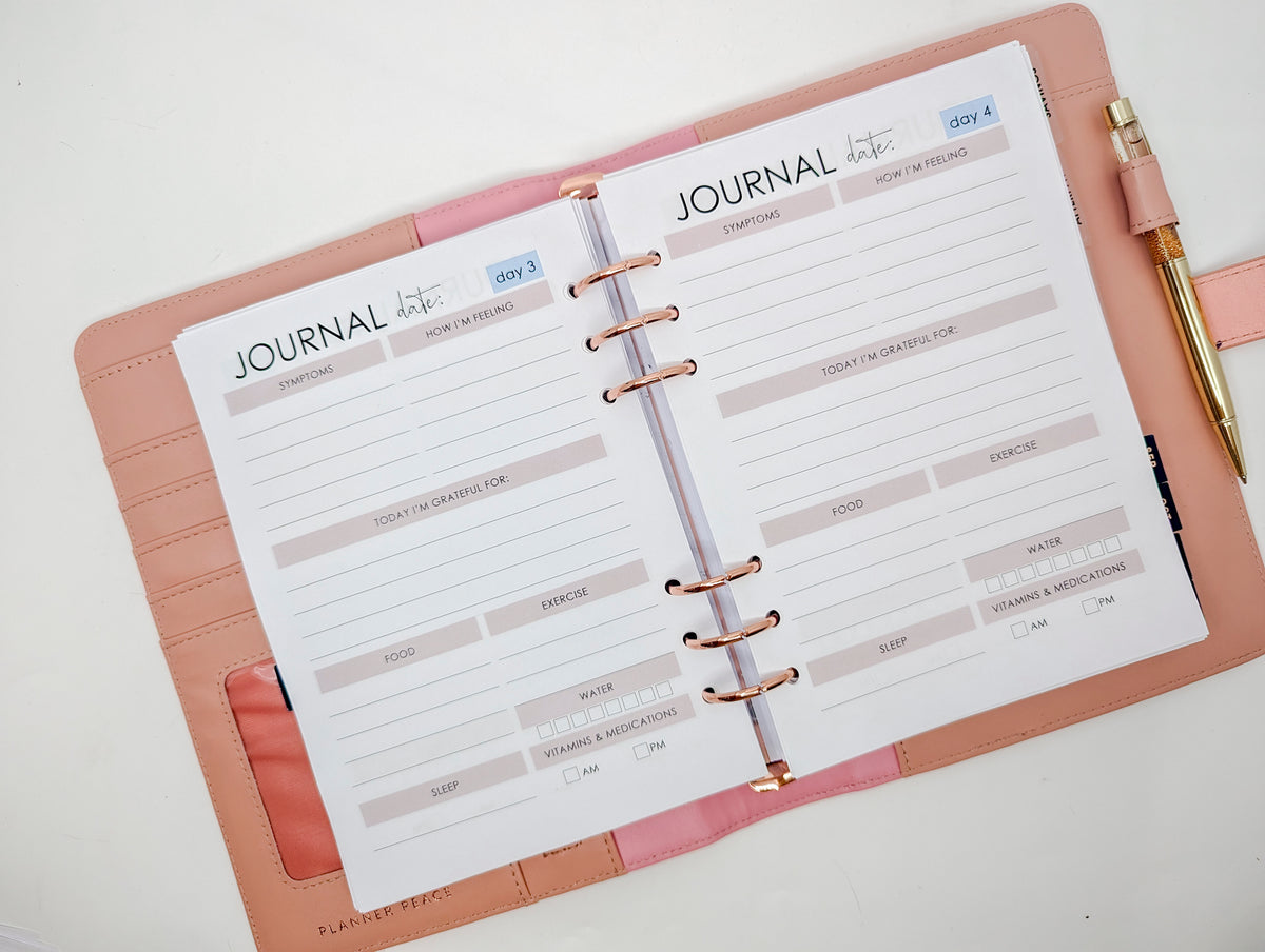 IVF Planner A5 Insert Set