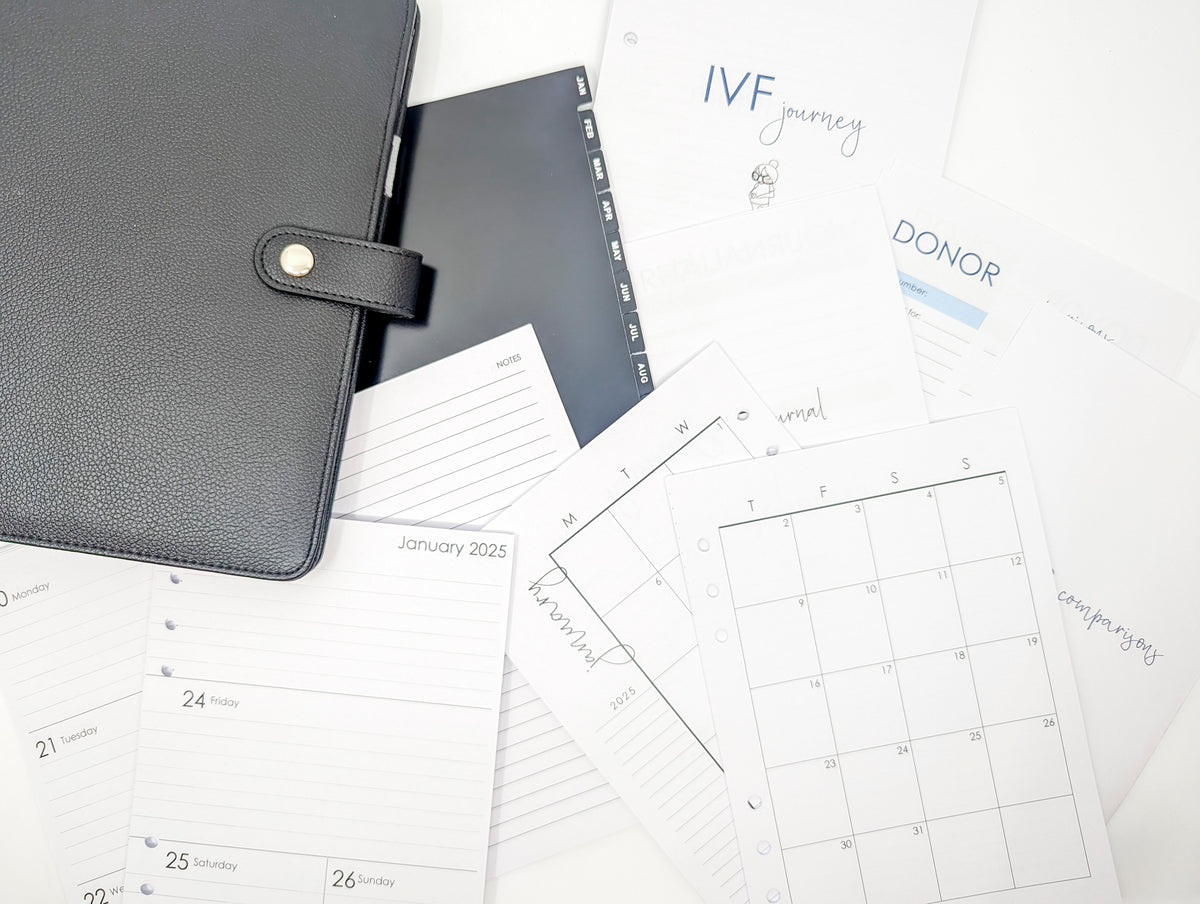 IVF Planner Bundle - Planner and Dividers Included