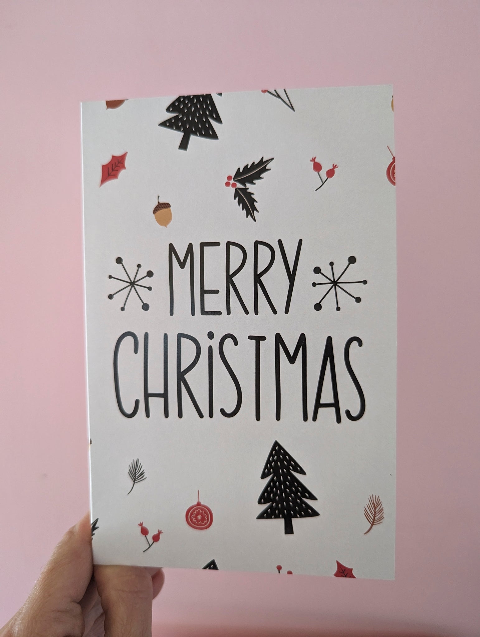 Merry Christmas Greeting Card