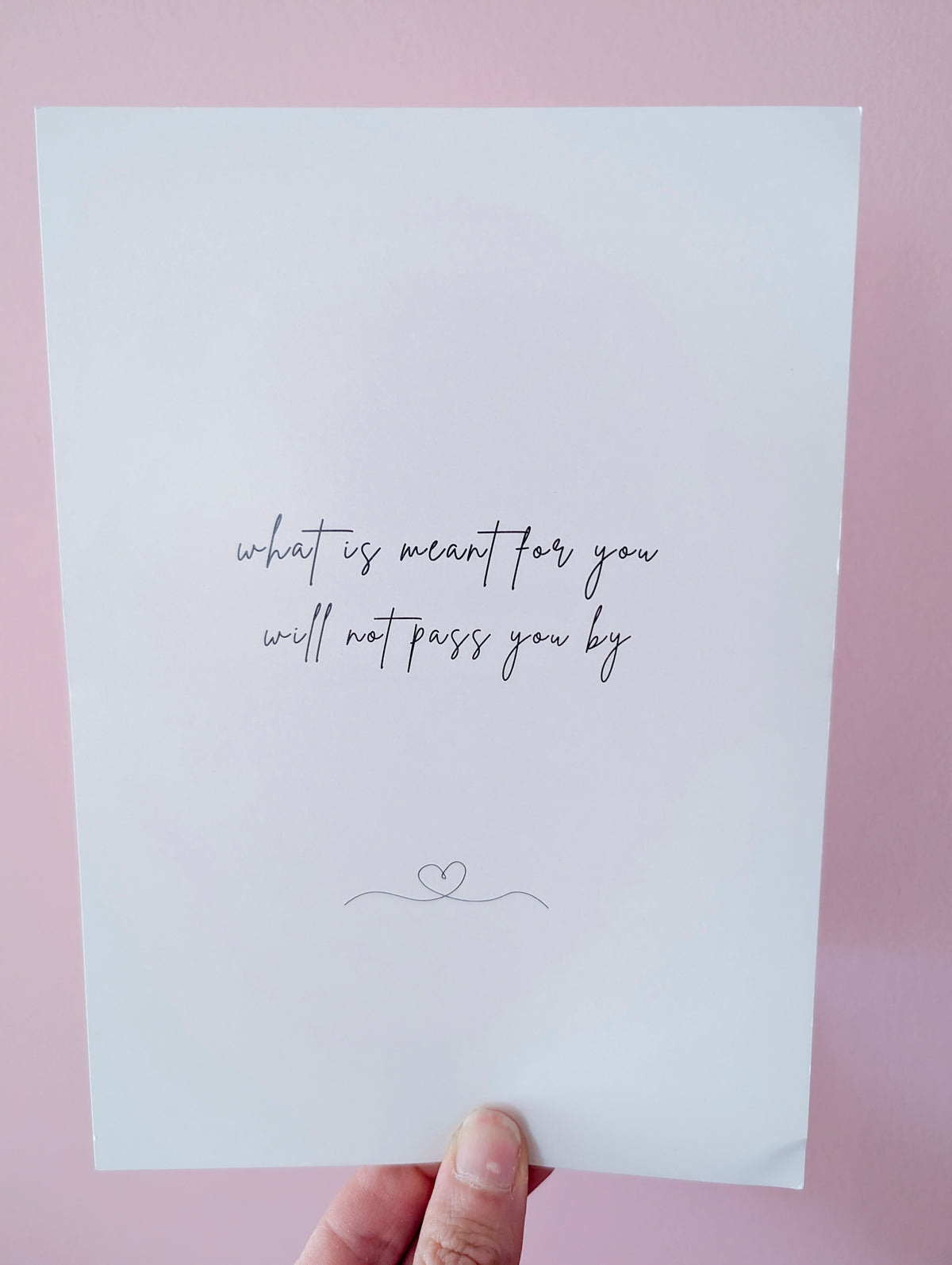 A5 What Is Meant For You Planner Dashboard