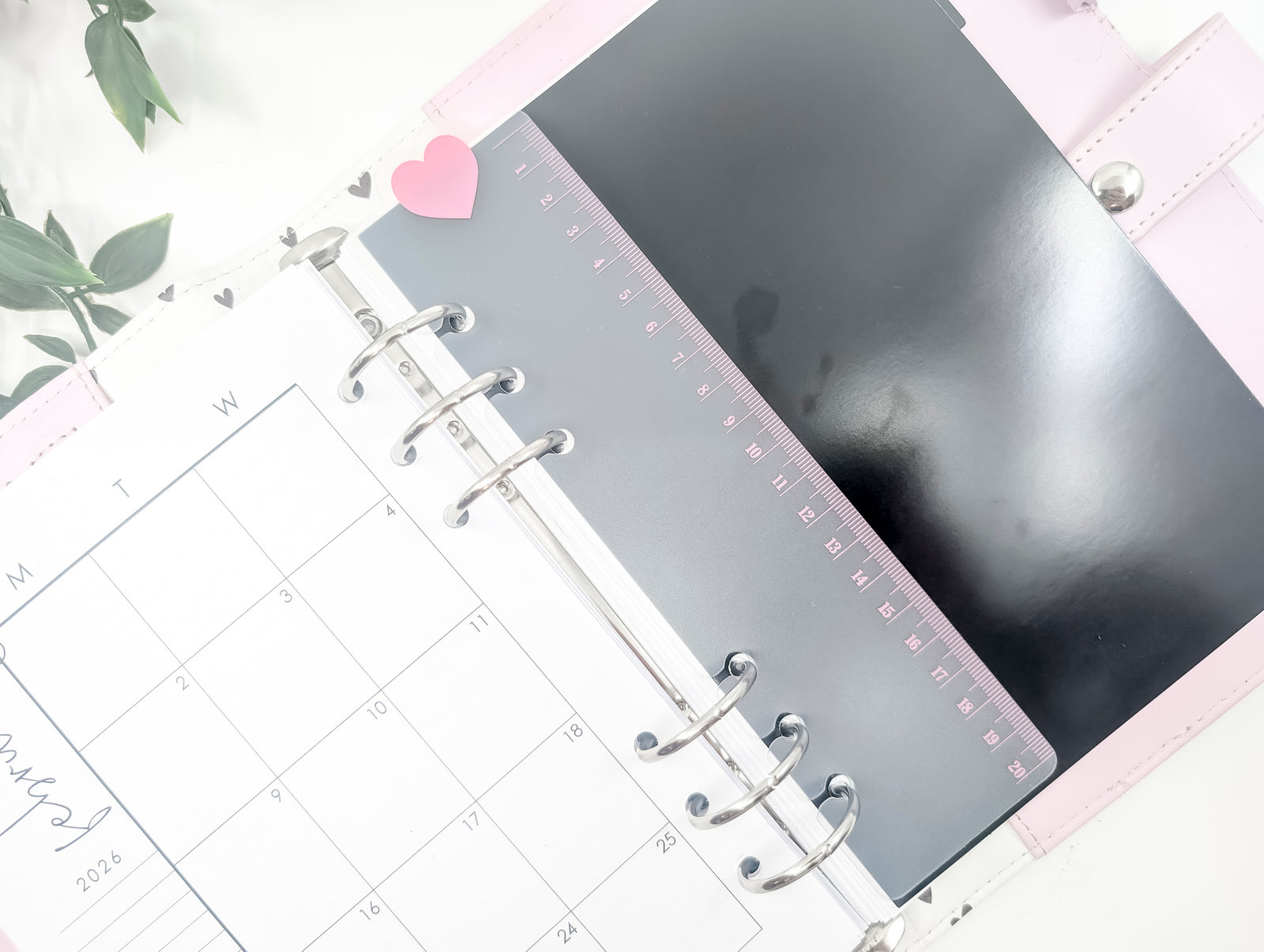 Heart Large Planner ruler