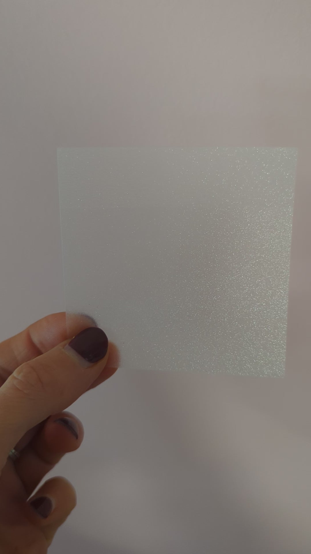 Glitter Transparent Sticky Notes
