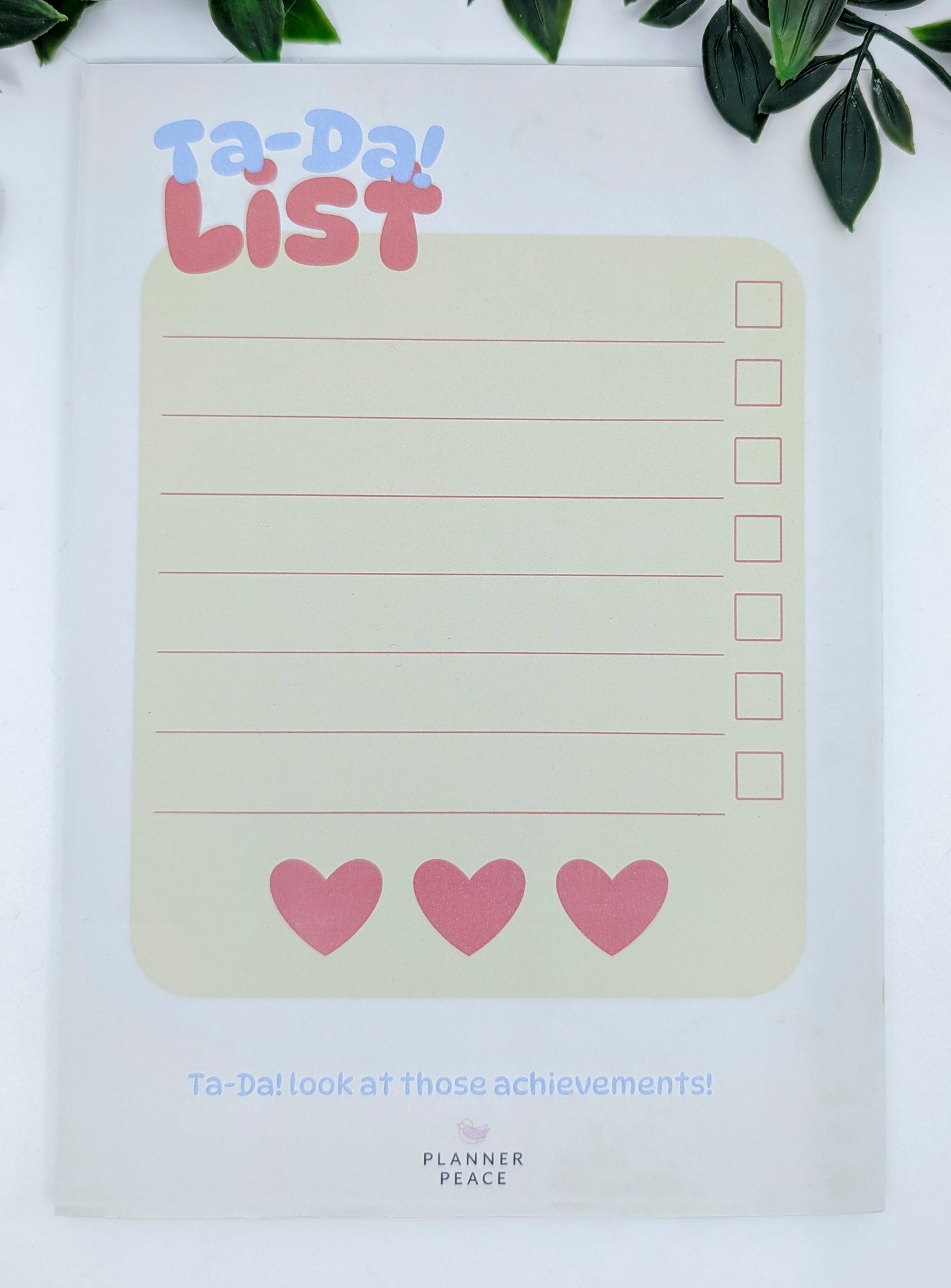 Ta-Da List Notepad