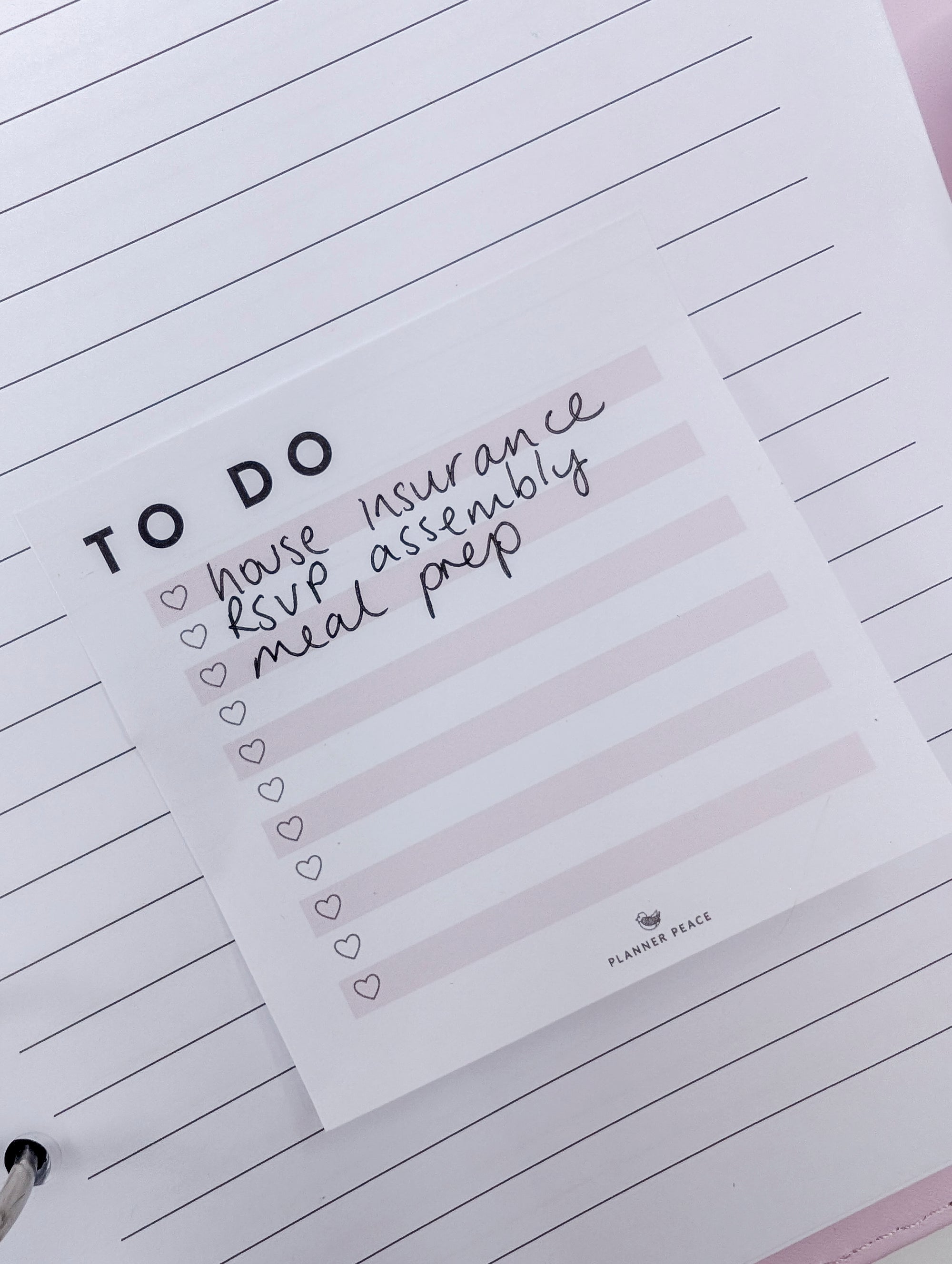 Cute To Do List Sticky Notes