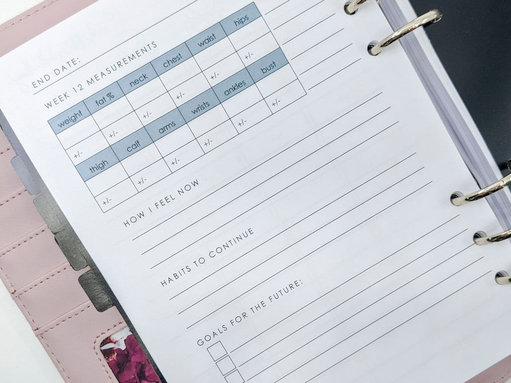 A5 12 Week Health Challenge