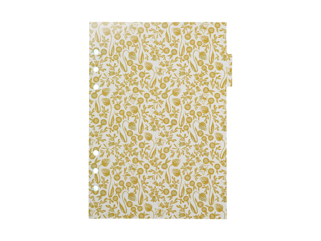 A5 Dividers &quot;Bee Mine&quot; -  6 tab