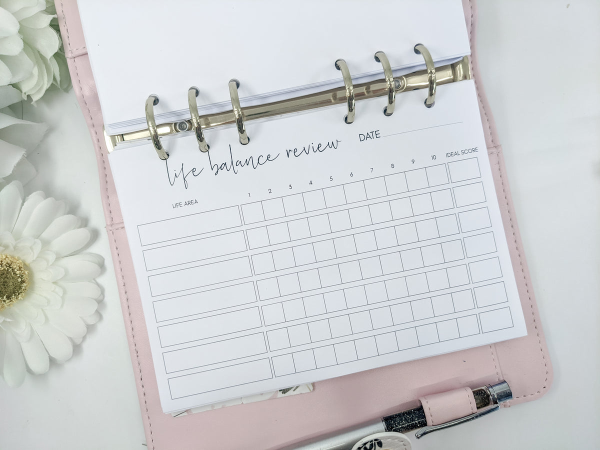 Life Balance B6 Planner Refills