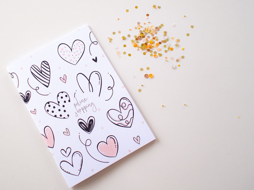 Online Shopping Tracker A5 Traveler&#39;s Notebook Inserts