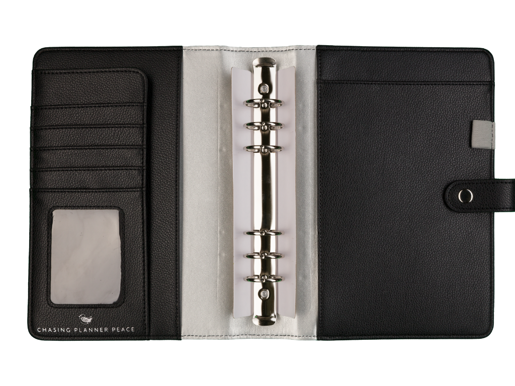 Textured Black A5 Planner