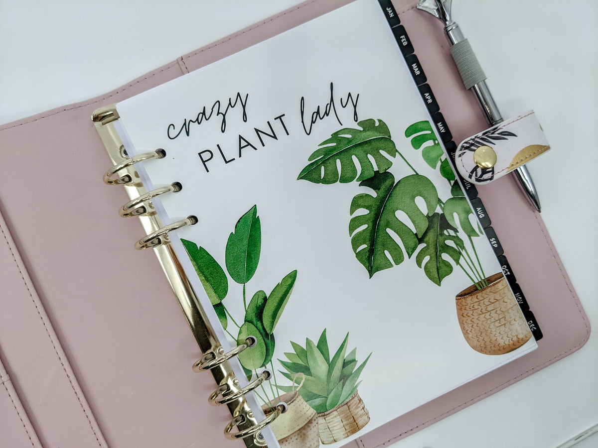 Plant Lady Dashboard (A5 size)