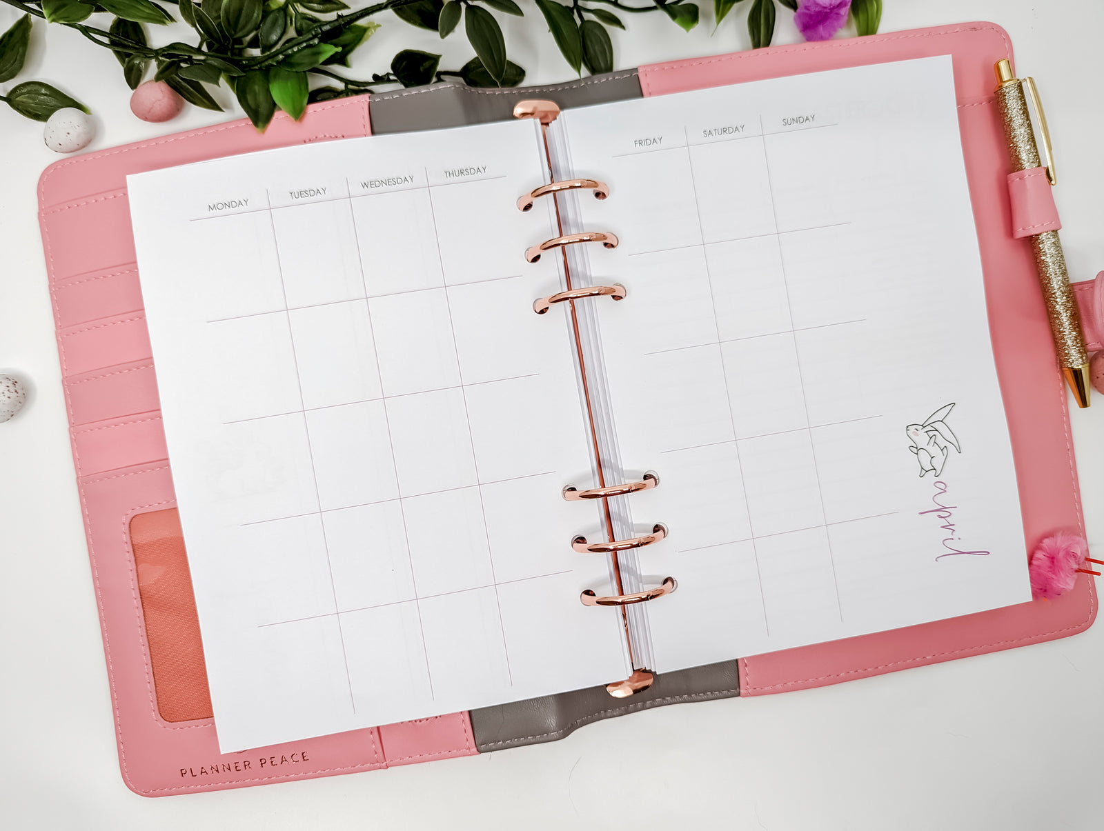 Easter planner inserts