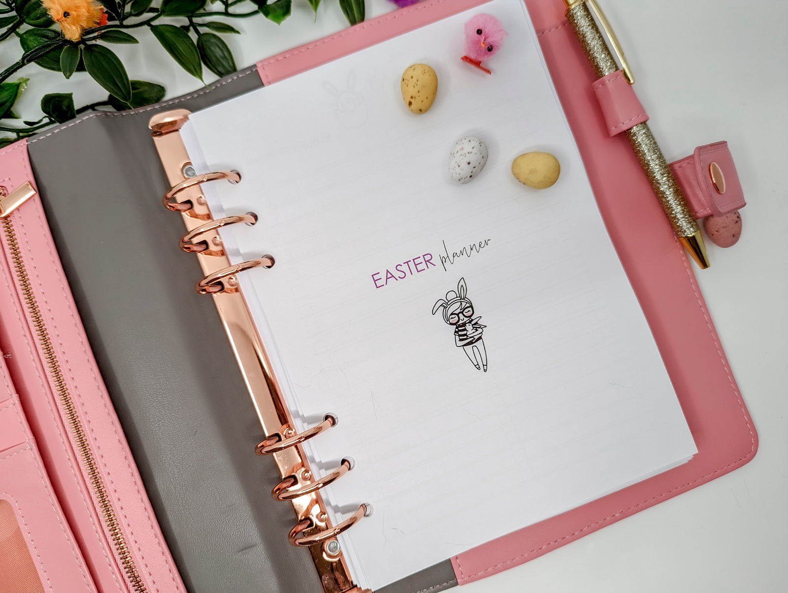 Easter planner inserts