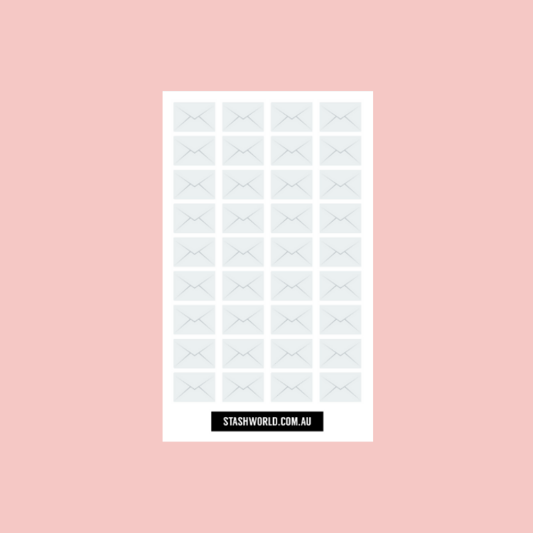 Envelopes Sticker Sheet (Stash Sticker Club)