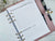 A5 garden bundle planner refill