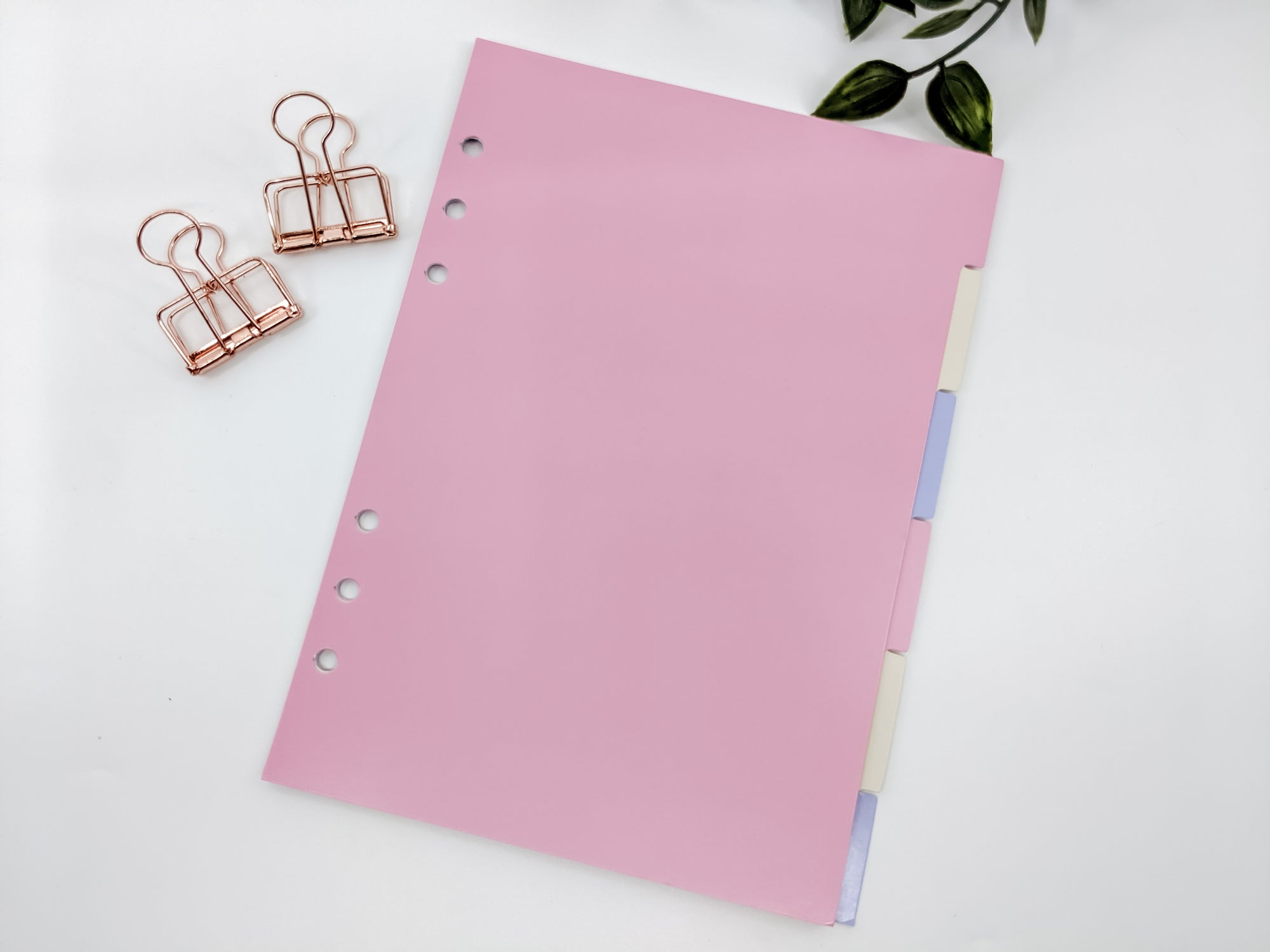 Pink Multi A5 Dividers