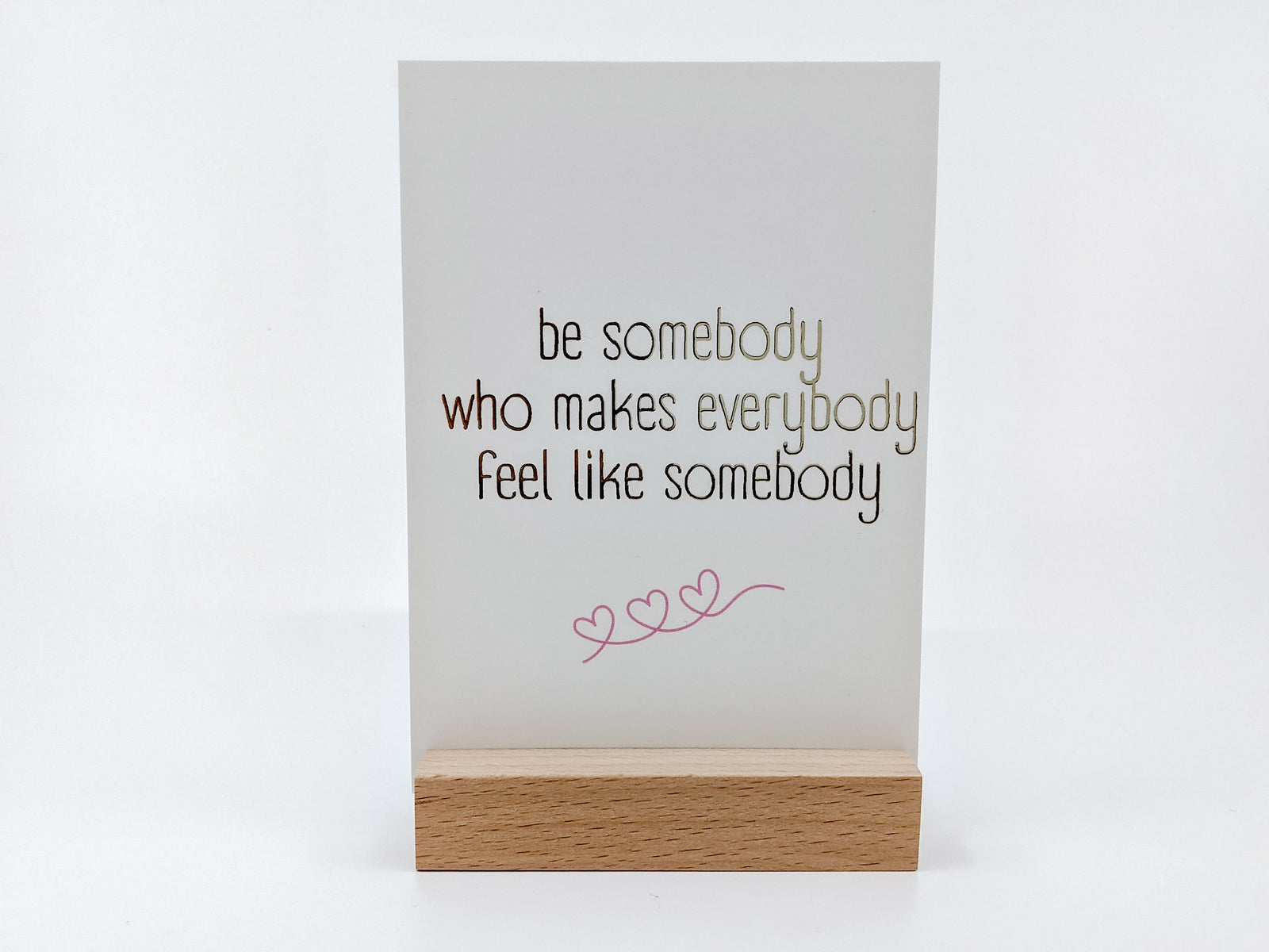 Gold Foiled Inspiration Cards & Stand