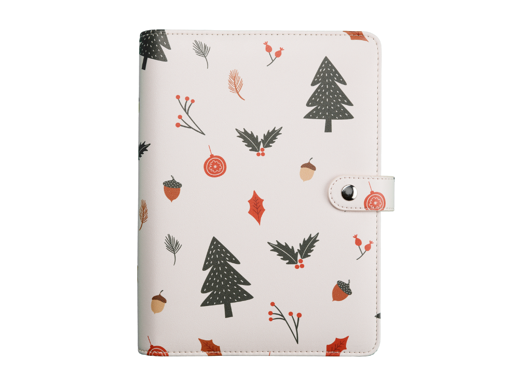 Santa&#39;s Forest A5 Planner