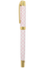 Pink Gingham Roller Ball Pen